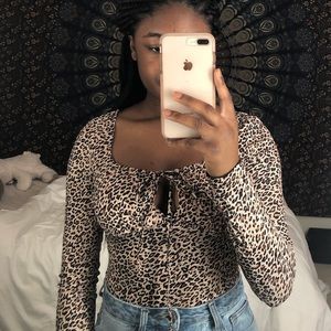 Leopard bodysuit